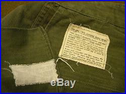 Pantalon model M/43 original US WWII WW2 pant M/1943 trousers field cotton OD