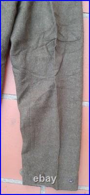 Pantalon type Battle Dress Anglais GB idéal N° 4 Commando Kieffer fab. Hollande