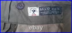 Pantalon type Battle Dress Anglais GB idéal N° 4 Commando Kieffer fab. Hollande