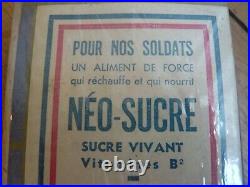 Paquet Ou Boite De 1 Kilo De Sucre Pour Les Soldats France 40