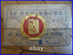 Paquet Ou Boite De 1 Kilo De Sucre Pour Les Soldats France 40