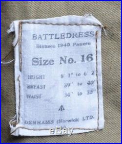 Paratrooper battledress Anglais 1945