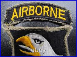 Patch De La 101 Eme Airborne Ww2 Langue Blanche Original 39-45 Pathfinder 1944