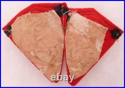 Pattes de Col sous officier Artillerie Coloniale Uniforme 1940 WWII ORIGINAL 2