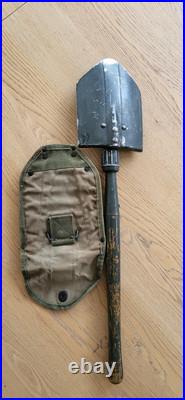 Pelle pliante M1943 WOOD 1944, avec étui premier type OD 7 BRESLEE MFG. CO. 1943
