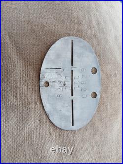 Plaque parachutiste allemand 1kp FJ6