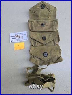 Pochettes 3 poches patate Mk2 US 1944 BRAUER 1944 Militaria Guerre Militaire Ww2