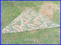 Poncho zeltbahn avec marquages allemand 2gm