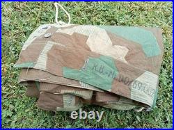 Poncho zeltbahn avec marquages allemand 2gm