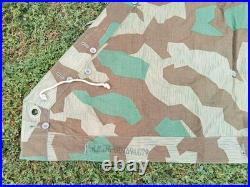 Poncho zeltbahn avec marquages allemand 2gm
