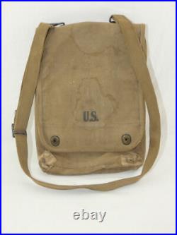 Porte carte américain terrain Normandie ORIGINAL US ARMY WWII WW2