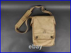 Porte-cartes Us M1938 Identifié Wwii M38 Map Case Named Original Ww2 (us Army)