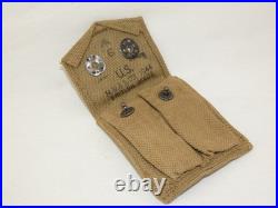 Porte chargeurs BRITISH MADE 1944 ORIGINAL US ARMY WWII WW2