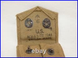 Porte chargeurs BRITISH MADE 1944 ORIGINAL US ARMY WWII WW2