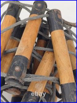 RARE échelle de chasseurs alpins de montagne Militaria WW2 acier/bois allemagne