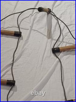 RARE échelle de chasseurs alpins de montagne Militaria WW2 acier/bois allemagne