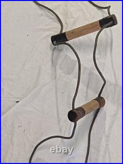 RARE échelle de chasseurs alpins de montagne Militaria WW2 acier/bois allemagne