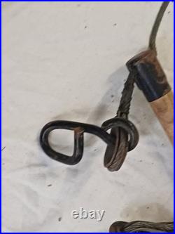 RARE échelle de chasseurs alpins de montagne Militaria WW2 acier/bois allemagne