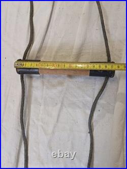 RARE échelle de chasseurs alpins de montagne Militaria WW2 acier/bois allemagne