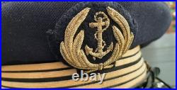 RBFM 2°DB RFM Casquette Capitaine de Vaisseau T57 Fusilier Marin FNFL Marine