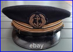 RBFM 2°DB RFM Casquette Fusilier Marin T55 Capitaine Frégate Marine Nationale