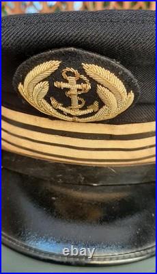 RBFM 2°DB RFM Casquette Fusilier Marin T57 Capitaine Corvette Marine Nationale