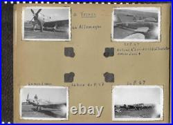 Rare Album Armée de l'air en Allemagne 1945 à Trêves, Coblence. Morane, P 47