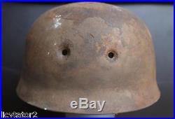 Rare! Casque allemand WW2Fallschirmjager M38ParachuteGerman helmet WW2
