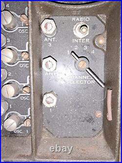 Rare Ww2 1943 Us Army Signal Corps Radio Transmitter Bc924a & Receiver Bc923a