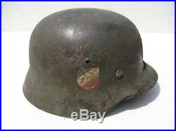 Rare casque allemand bétonné! / Mai 1940 / WW2