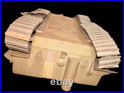 Rare char TIGRE 1 d'instruction en bois 1/20 allemagne ww2 original NO COPY