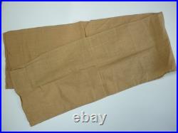 Rare cravate réglementaire de calicot de coton kaki sable modèle 1930 ww2