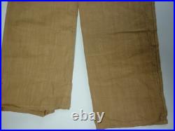 Rare cravate réglementaire de calicot de coton kaki sable modèle 1930 ww2