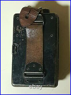 Rare lampe de poche réglementaire soldat Allemand avec pile WW2 1939-45