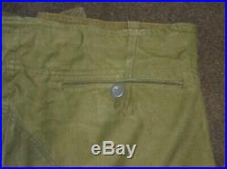 Rare pantalon culotte toile coton AFRIKAKORPS WW2