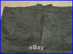 Rare pantalon de treillis tenue d'été de combat soldat Allemand modèle1943 WW2