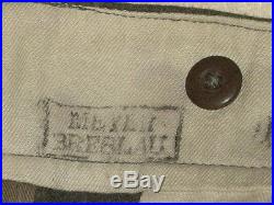 Rare pantalon droit drap feldgrau du soldat Allemand daté 1941 WW2