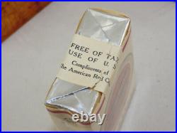 Rare paquet L-S RED CROSS américain ORIGINAL US ARMY WWII WW2