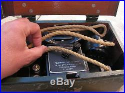 Rare telephone mk1 militaire anglais ww2 avec caisse