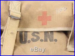 Rare trousse de premiers soins US NAVY USMC US WW2 (matériel original)
