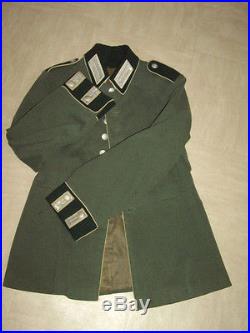Rare waffenrock de sortie infanterie soldat Allemand régiment chasseur WW2