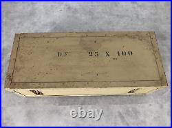 Rare wooden box original paint for 25x100 Ww2 german Blc Rln Flm Binoculars