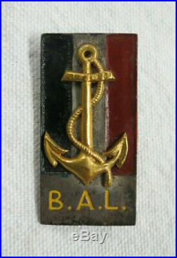 Rarissime insigne militaire BAL Brigade Anam Laos Hué 22/7/1942