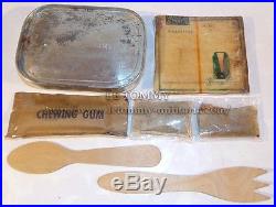 Ration complète CANADIAN ARMY MESS TIN RATION Canada WW2 canadien anglais GB