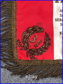 Réduction d'étendard du 3°RA WW2, 32°DI, 1°Armée, opération Dynamo, France 1940