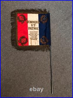 Réduction d'étendard du 3°RA WW2, 32°DI, 1°Armée, opération Dynamo, France 1940