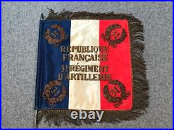 Réduction d'étendard du 3°RA WW2, 32°DI, 1°Armée, opération Dynamo, France 1940