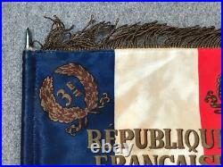 Réduction d'étendard du 3°RA WW2, 32°DI, 1°Armée, opération Dynamo, France 1940