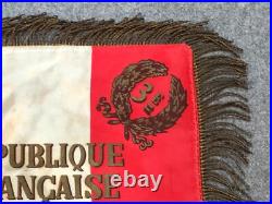 Réduction d'étendard du 3°RA WW2, 32°DI, 1°Armée, opération Dynamo, France 1940