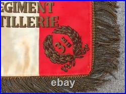 Réduction d'étendard du 3°RA WW2, 32°DI, 1°Armée, opération Dynamo, France 1940